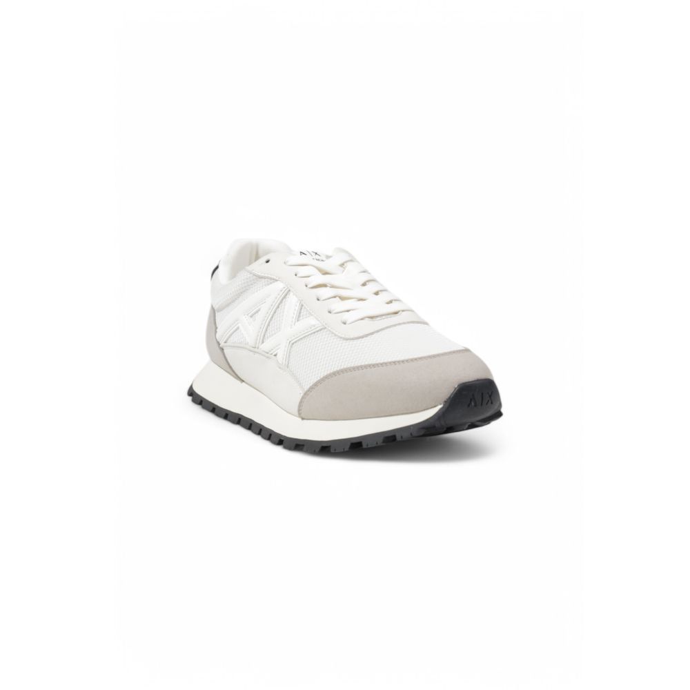 Armani Exchange Beige Polyester-Sneaker