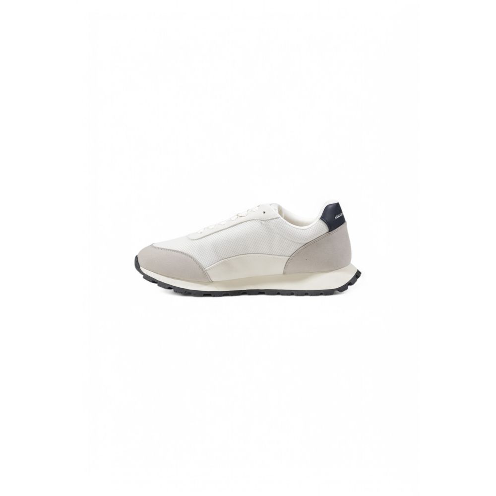 Armani Exchange Beige Polyester-Sneaker