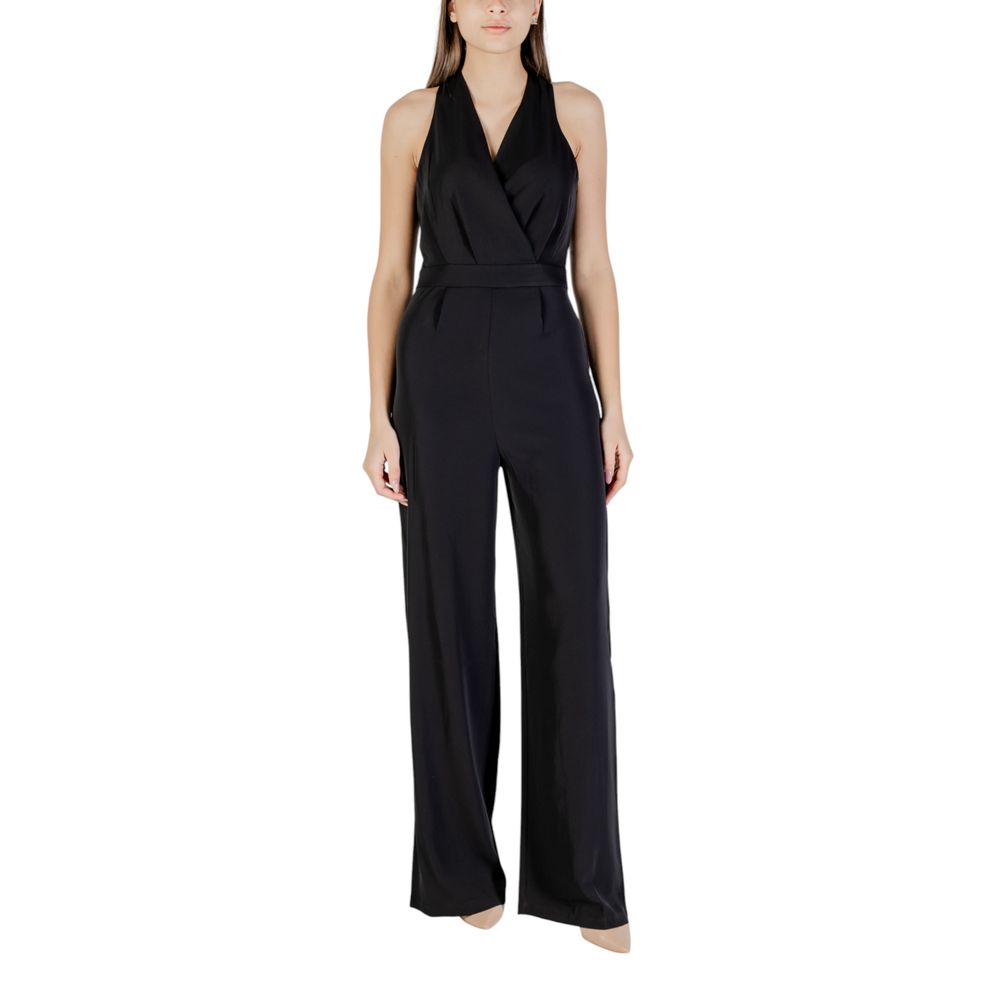 Only – Schwarzer Jumpsuit aus recyceltem Polyester