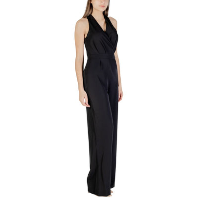 Only – Schwarzer Jumpsuit aus recyceltem Polyester