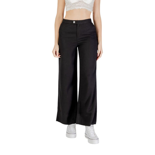 Only – Schwarze Viskosehose