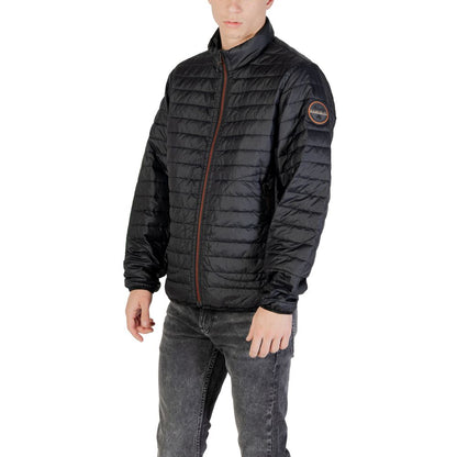 Napapijri Schwarze Polyamidjacken und -mäntel