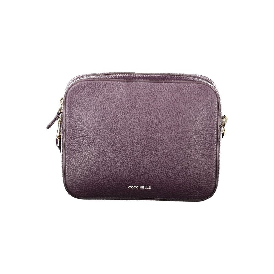 Coccinelle Purple Leather Women Handbag