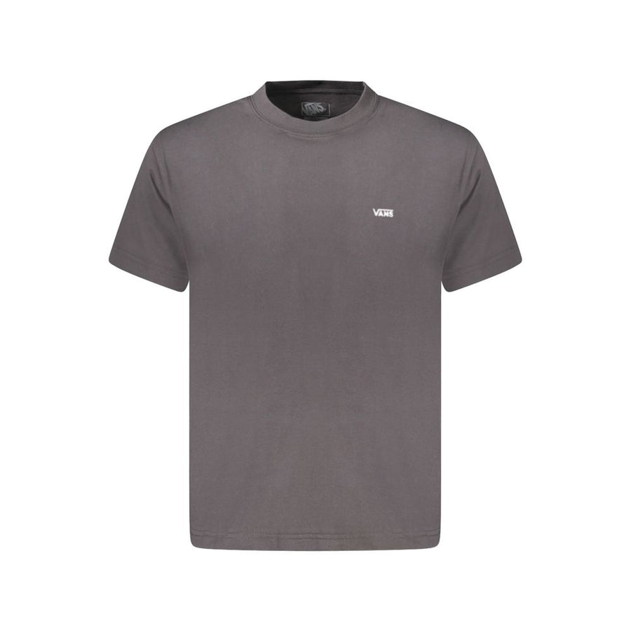 Vans Black Cotton Men T-Shirt