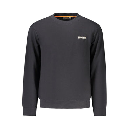 Napapijri Schwarzer Baumwollpullover für Herren