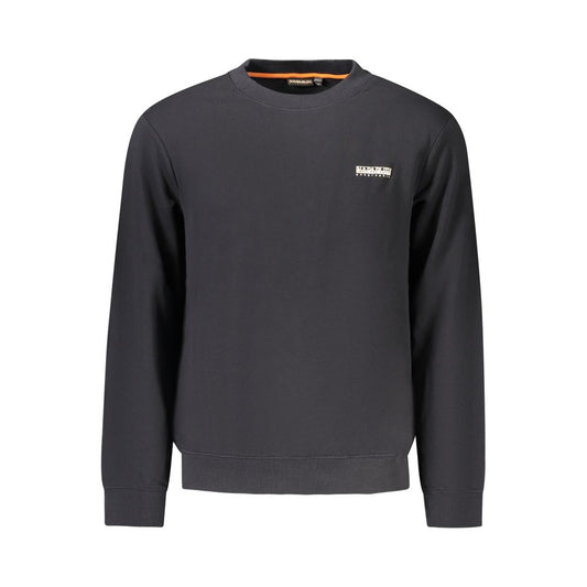 Napapijri Schwarzer Baumwollpullover für Herren