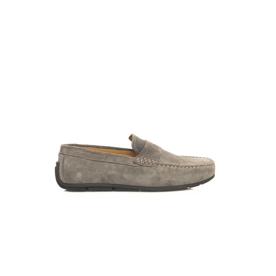 Cerruti 1881 Herren-Loafer aus grauem Rindsleder