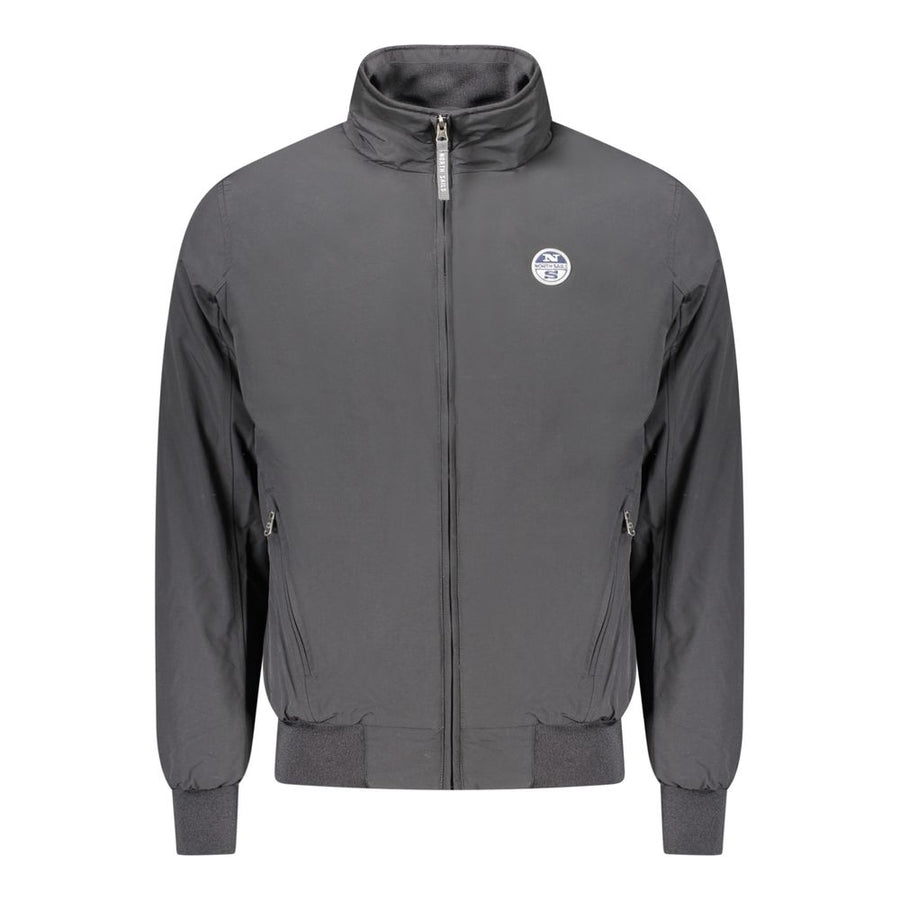 North Sails Black Polyester Men Jacket