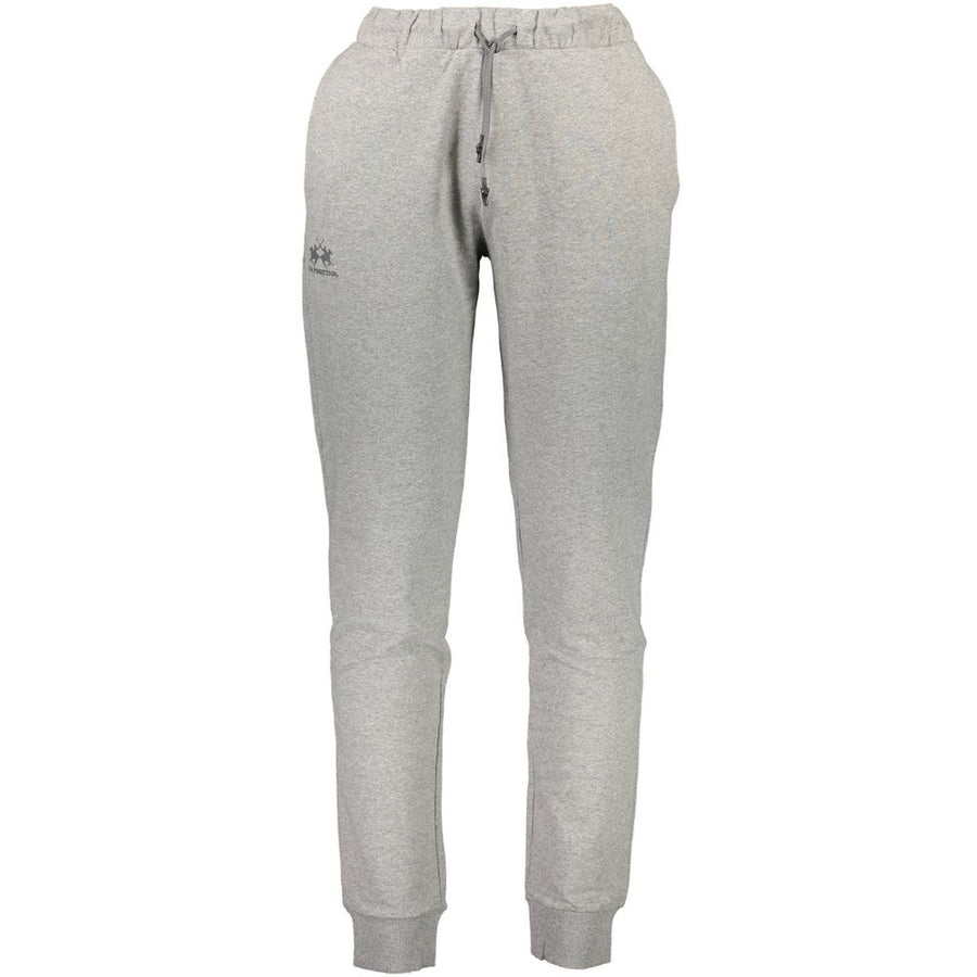 La Martina Grigio Cotton Men's Sport Trouser