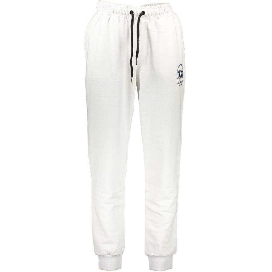 La Martina Bianco Cotton Men's Sweatpant