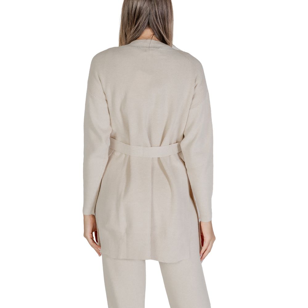 Cleré Beige Viskose-Cardigan