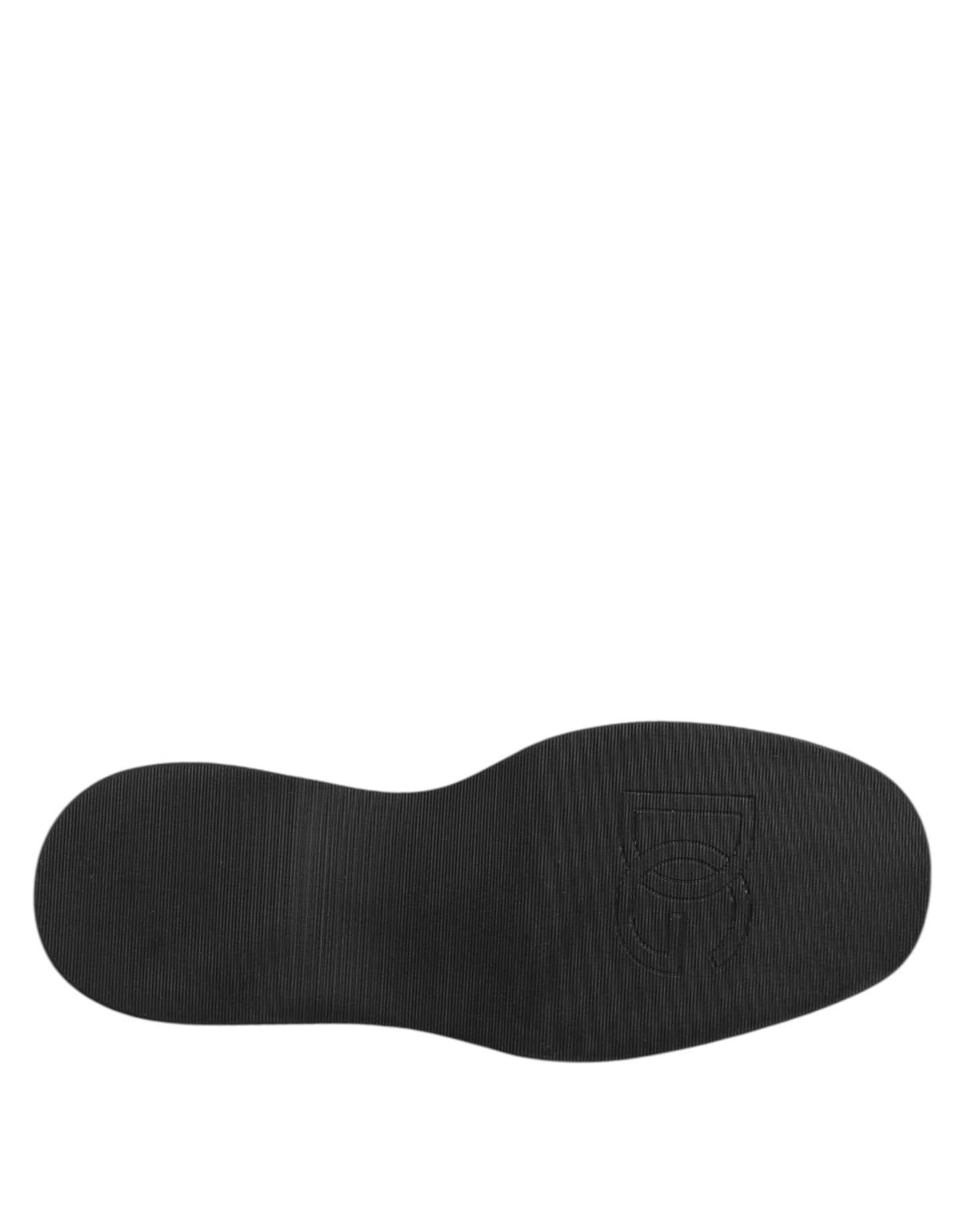 Dolce &amp; Gabbana – Mehrfarbige formelle Derby-Schuhe aus Leder zum Schnüren für Herren