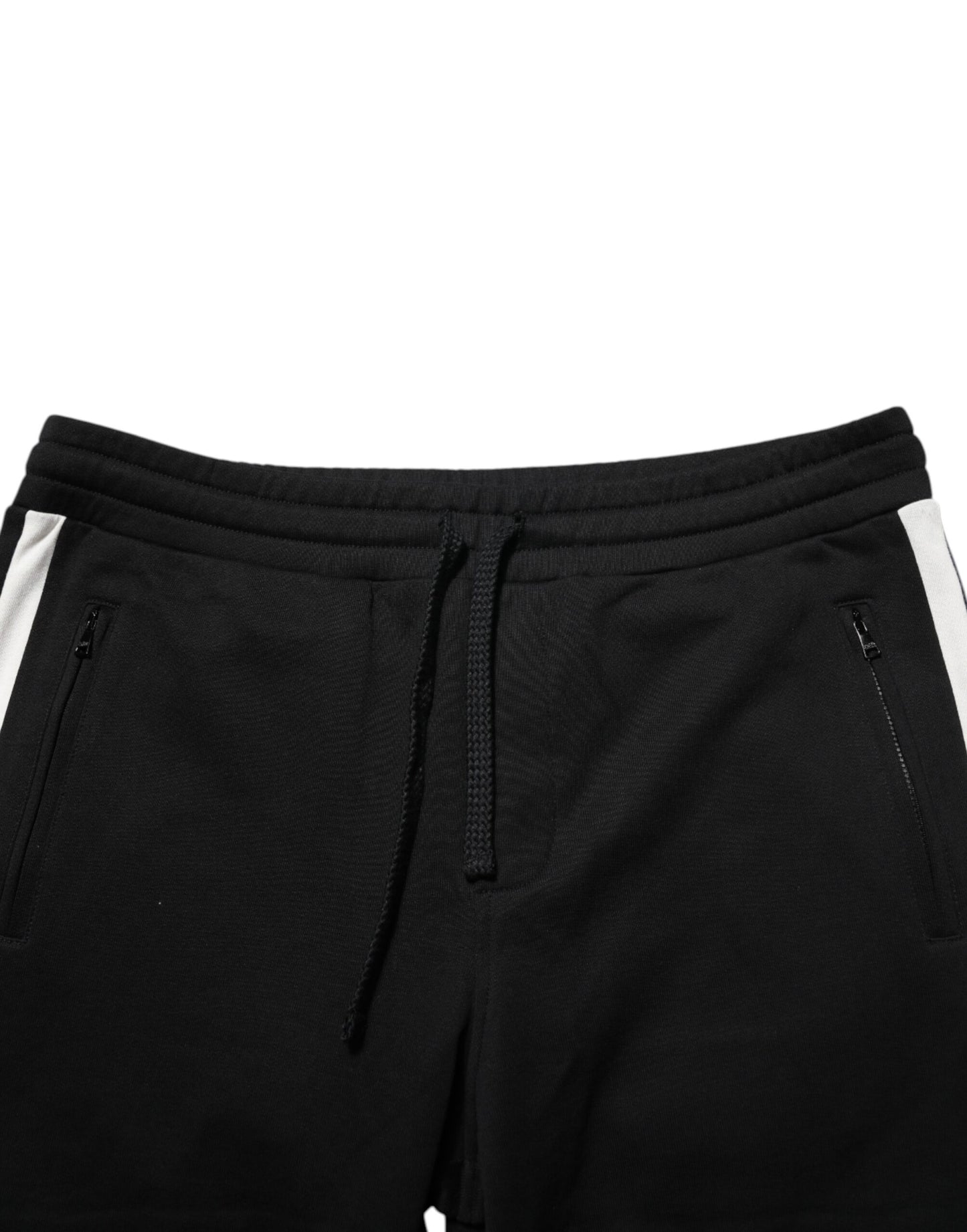 Dolce & Gabbana Black Cotton Jogger Sweatpants Trouser Pants