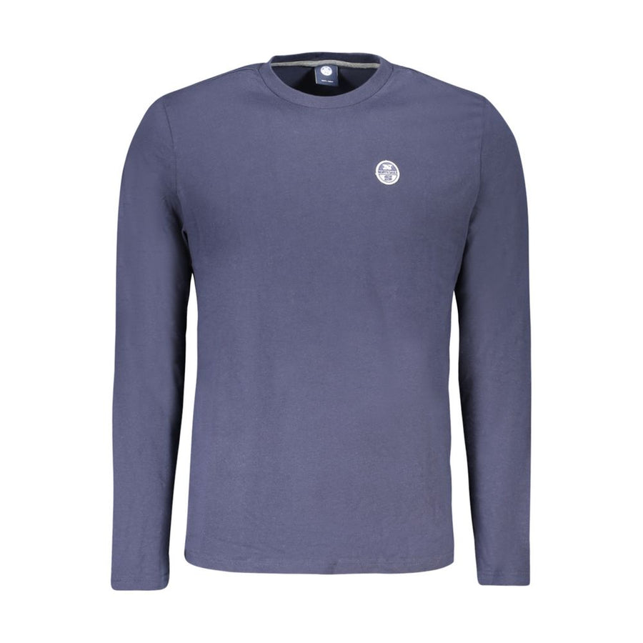 North Sails Blue Cotton Men's T-Shirt