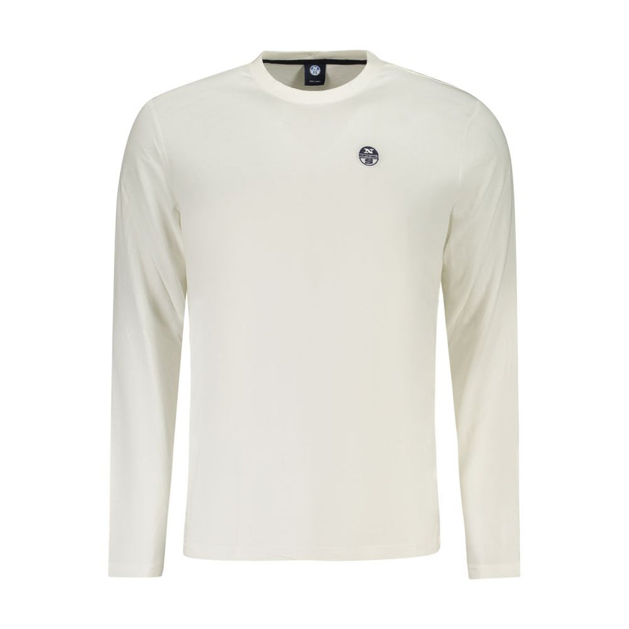 North Sails Bianco Cotton Men T-Shirt