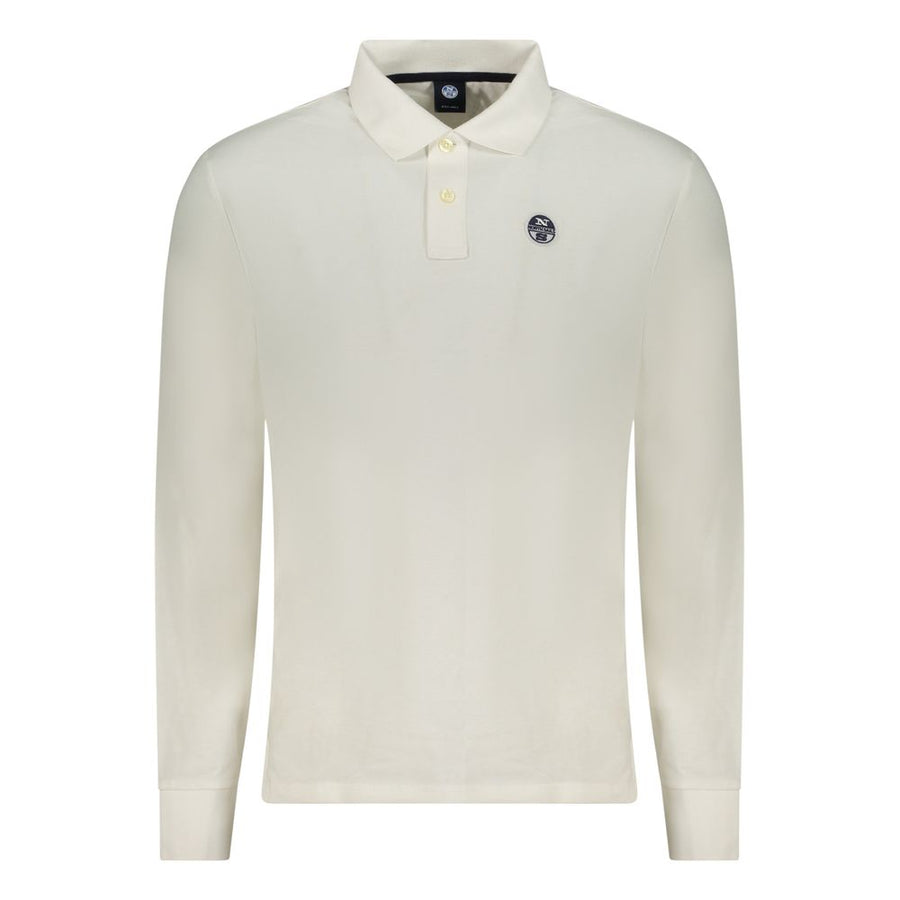 North Sails White Cotton Men's Polo Shirt