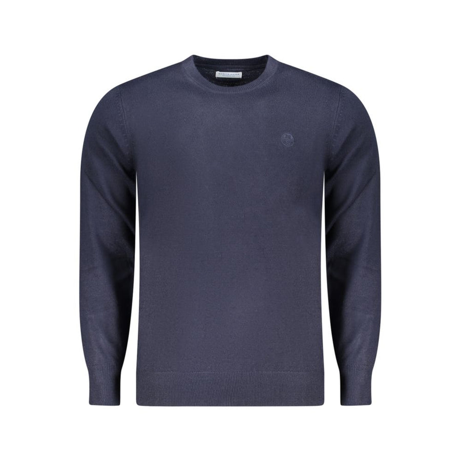 North Sails Blue Acrylic Men Sweater