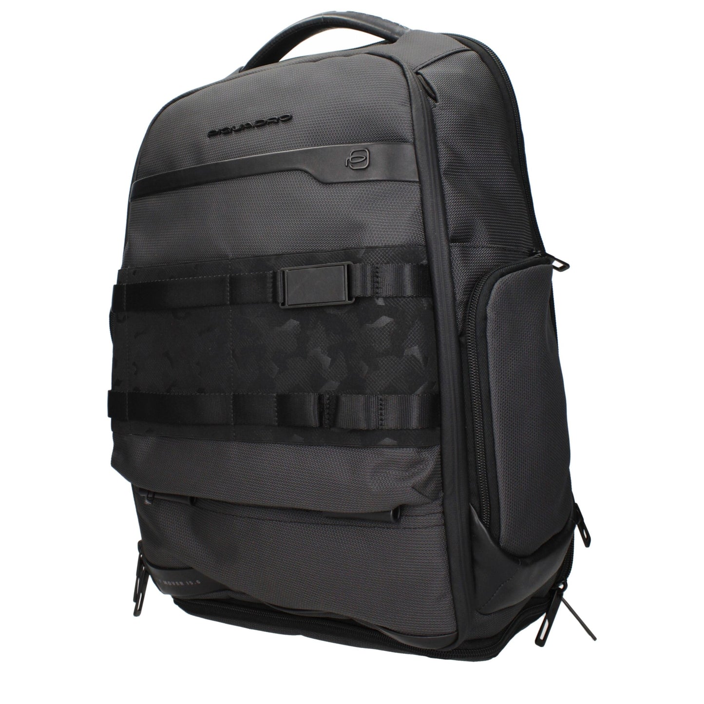 Piquadro Gray Fabric Backpack