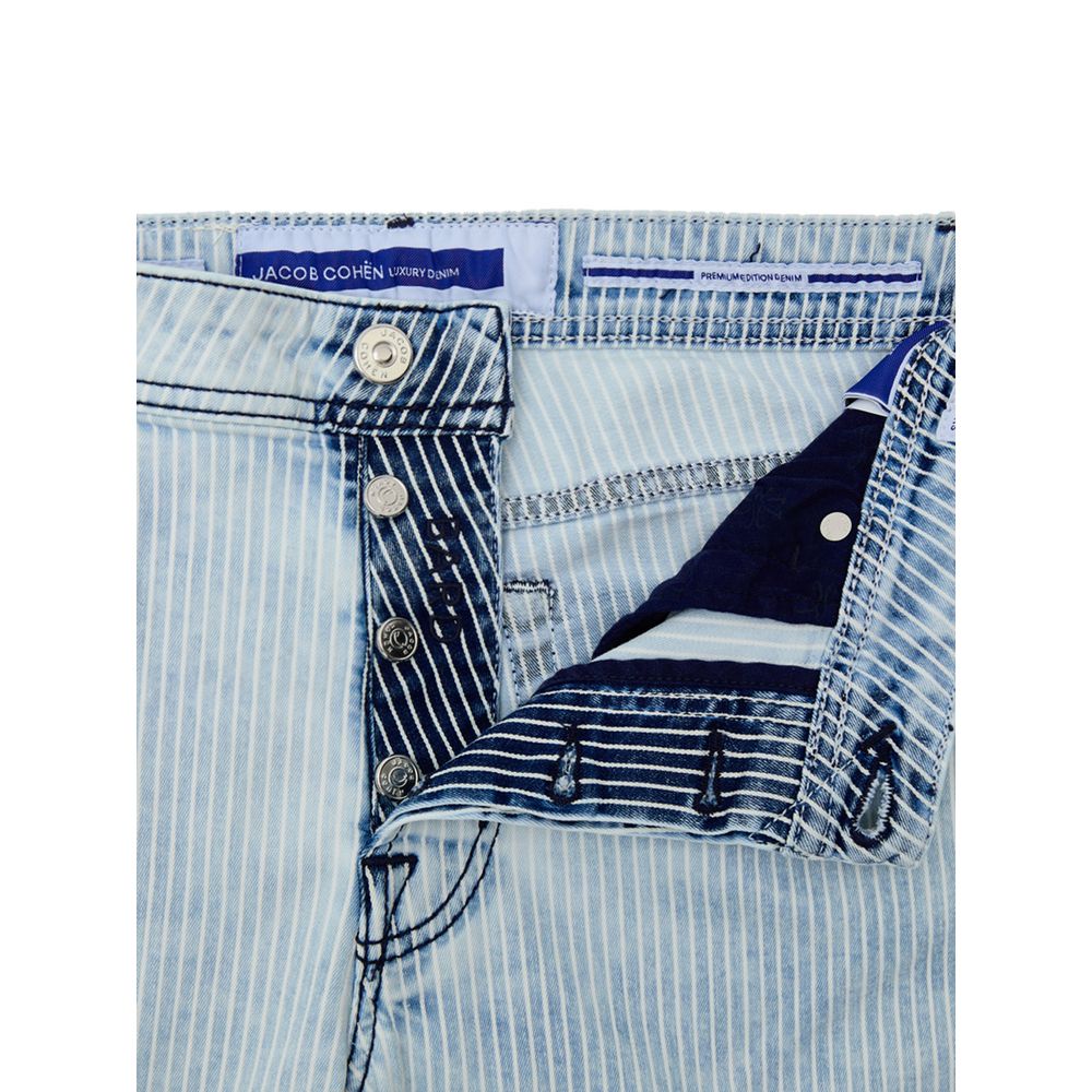 Jacob Cohen – Blaue Skinny-Jeans aus Baumwolle