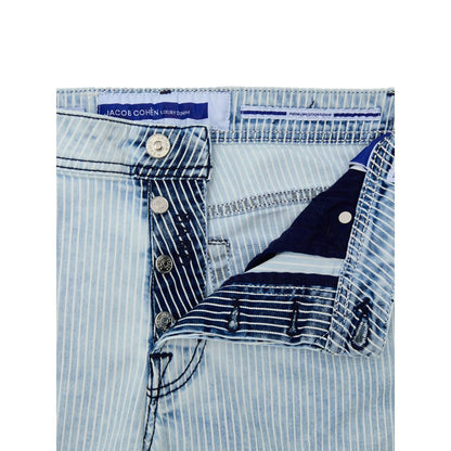 Jacob Cohen – Blaue Skinny-Jeans aus Baumwolle