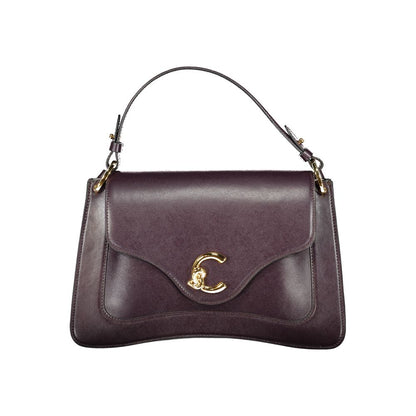 Coccinelle Purple Leather Handbag