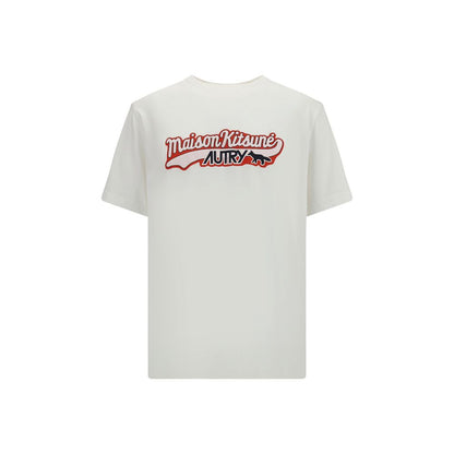 Baumwoll-T-Shirt von Autry X Maison Kitsuné