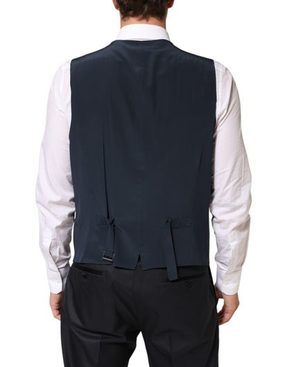Dolce & Gabbana Black MARTINI 2 Buttons Suit 3 Piece Suit