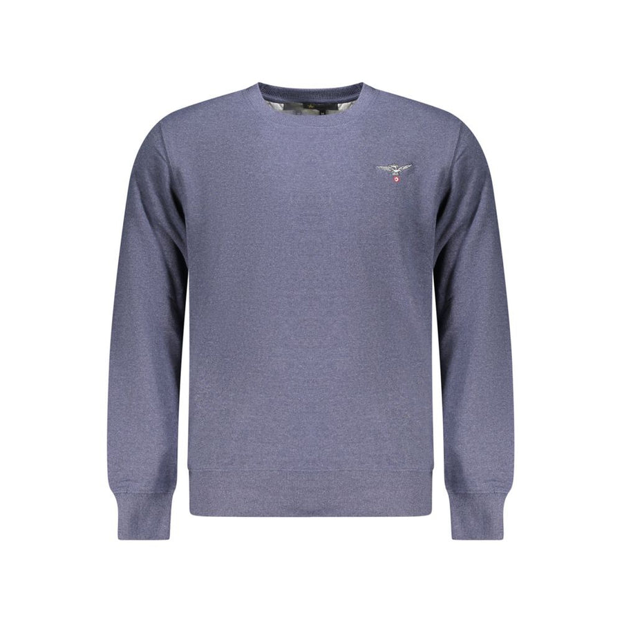 Accademia Militare Blue Cotton Men Sweater