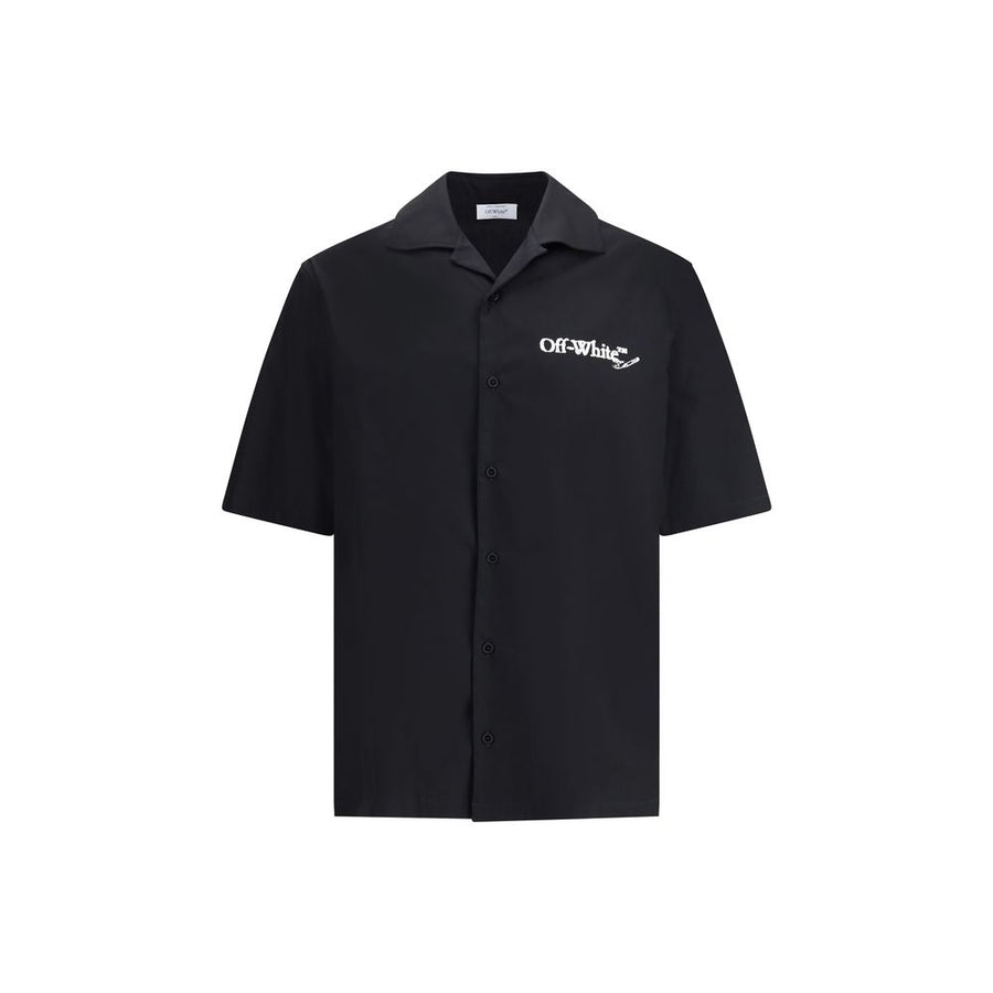Off-White Bowling Shirt in Poplin