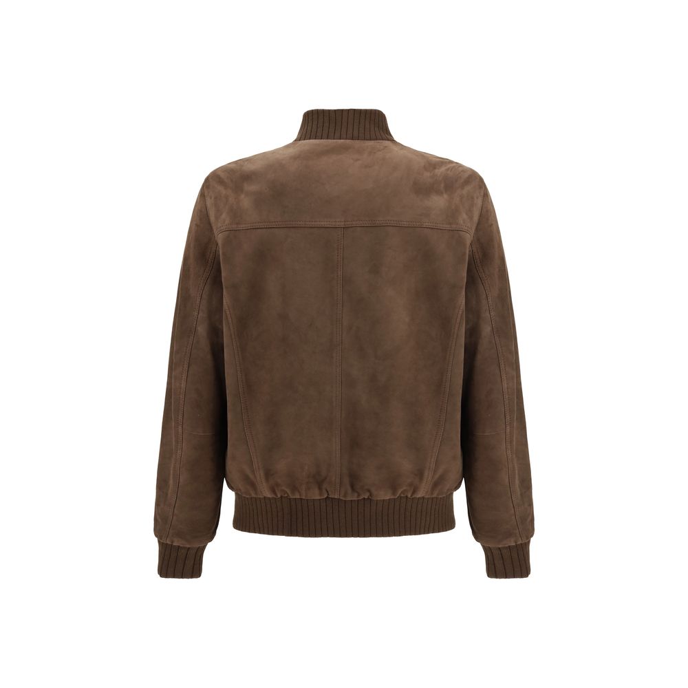 D'amico Wildlederjacke aus Ziegenleder