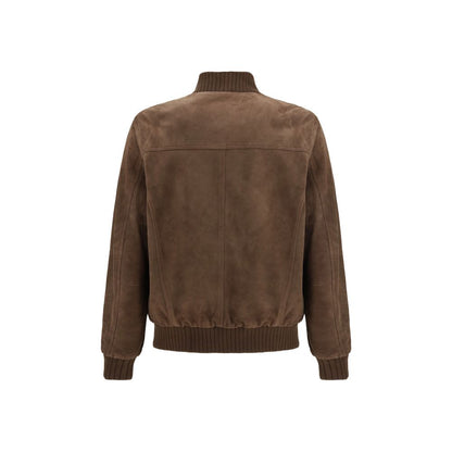 D'amico Wildlederjacke aus Ziegenleder