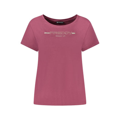 Freddy Viola Cotton Women T-Shirt