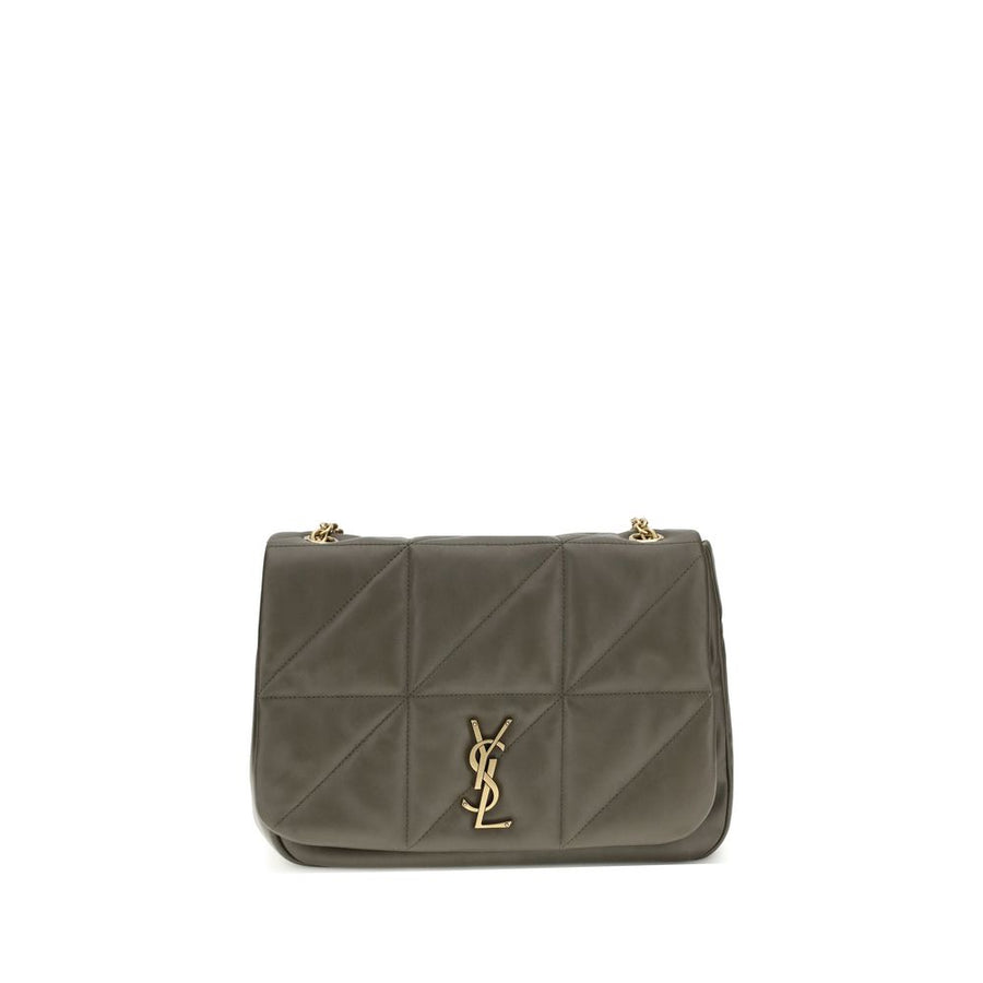 Saint Laurent Green Calf Leather Bos Taurus Shoulder Bag
