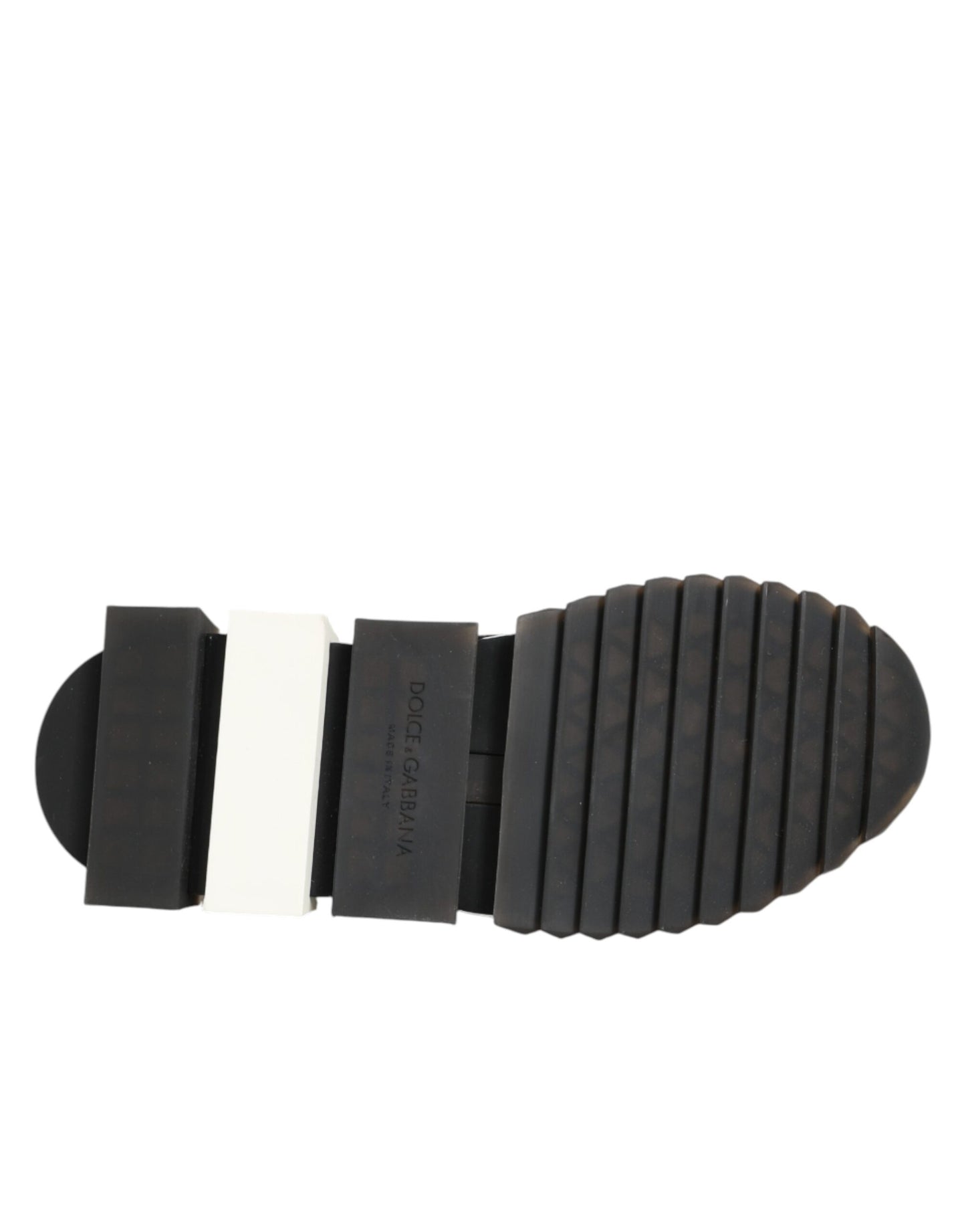 Dolce &amp; Gabbana Schwarze SORRENTO Sport Stretch Sneakers Schuhe