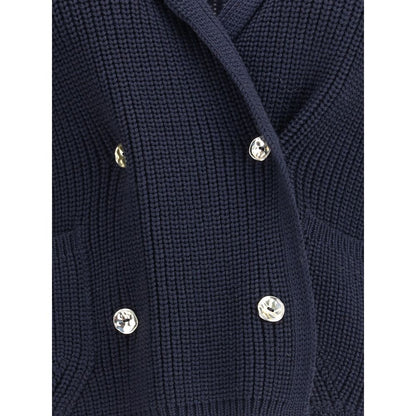 Ella Kurzcardigan mit Haken- und Ösenverschluss