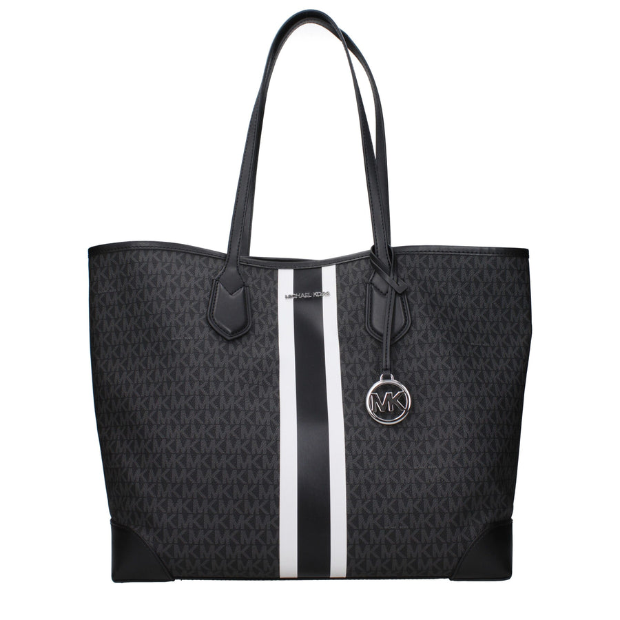 Michael Kors Black Fabric Shoulder Bags