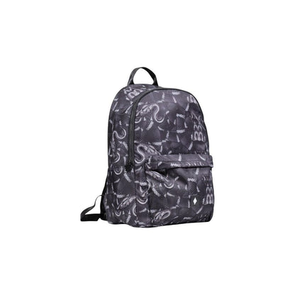 County of Milan Black Nylon Backpack