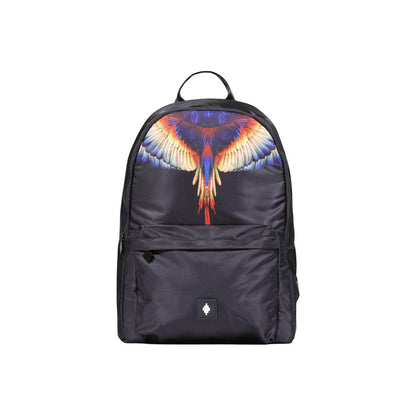 County of Milan Black Nylon Backpack