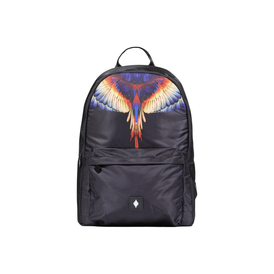 County of Milan Black Nylon Backpack