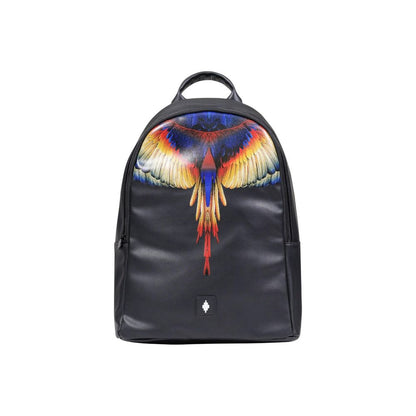 County of Milan Black Polyethylene Backpack