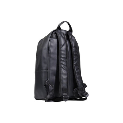 County of Milan Black Polyethylene Backpack