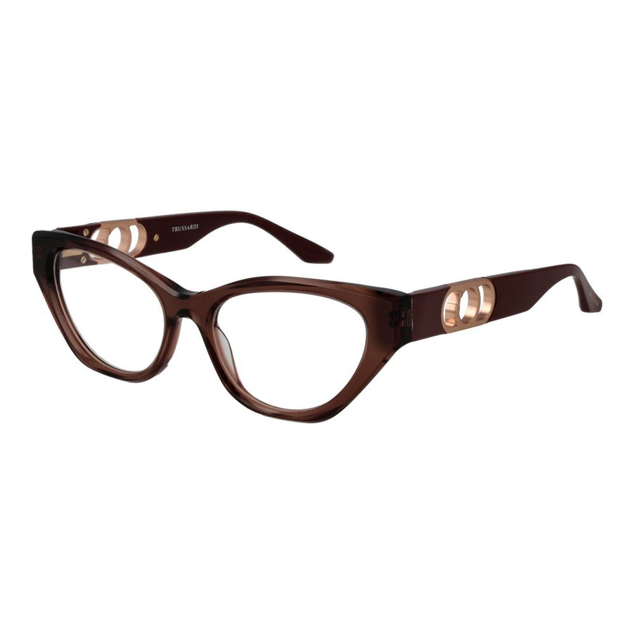Trussardi Braune Brillenfassung für Damen