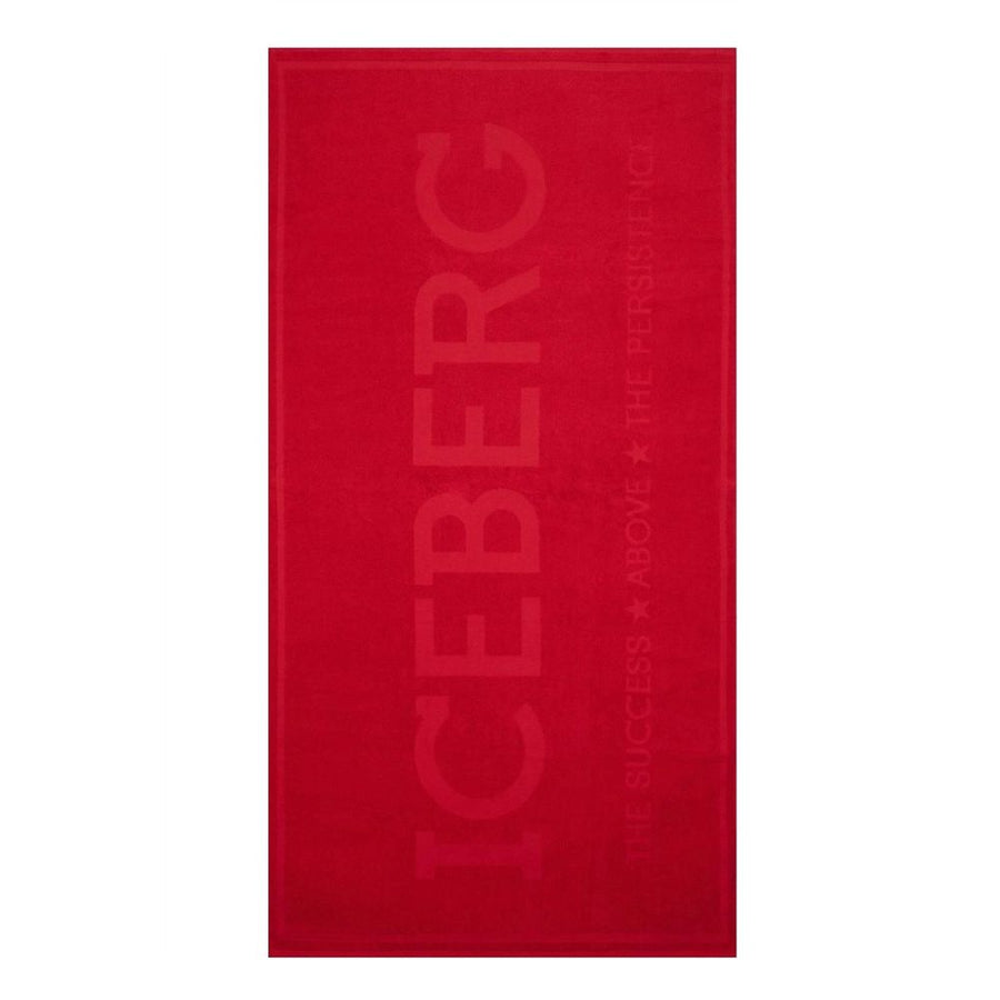 Iceberg Red Cotton Swimwear
