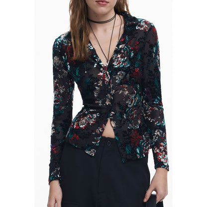 Desigual Nero Poliammide Womens Shirt