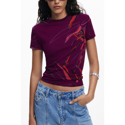 Desigual Viola Viscose Women T-Shirt
