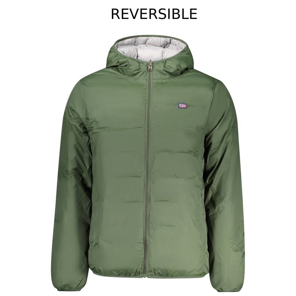 Norway 1963 Verde Poliestere Uomo Giacca
