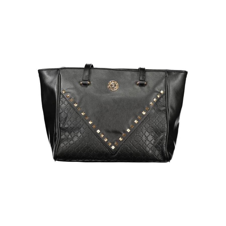Laura Biagiotti Black PVC Women Handbag