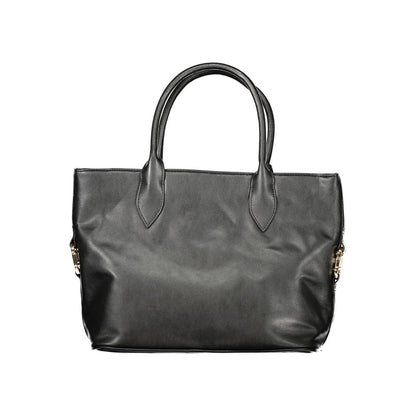 Laura Biagiotti Black PVC Women Handbag