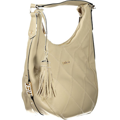 Laura Biagiotti Beige PVC Women Handbag