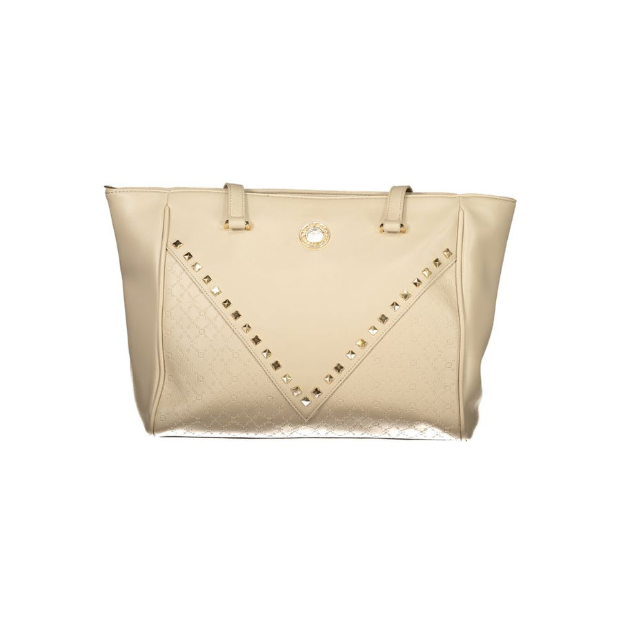 Laura Biagiotti Beige PVC Women Handbag